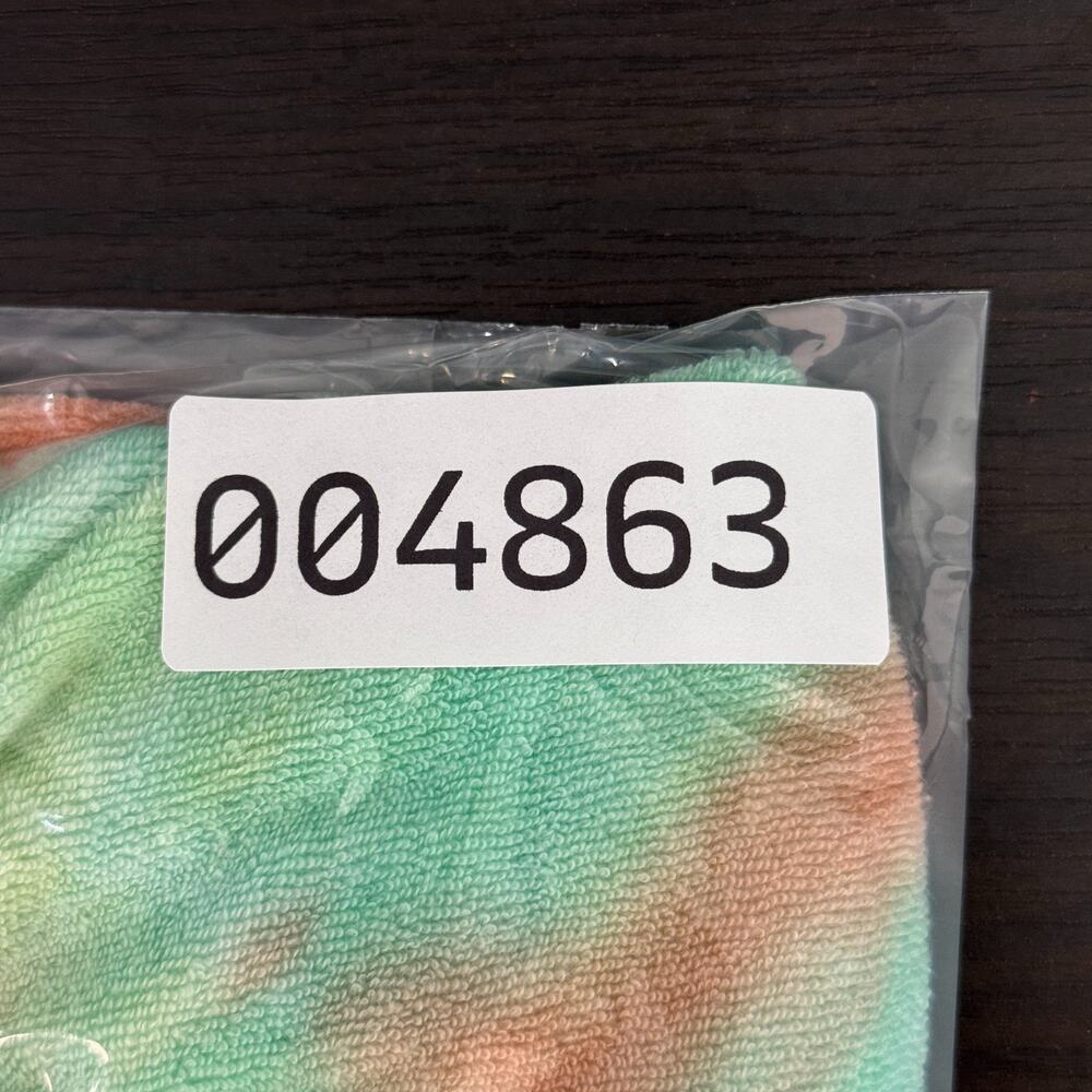 Hard Tail Forever Y2K Skirt Womens Medium Tie Dye Terry Cloth Mini Cover Up Vtg - Picture 9 of 9